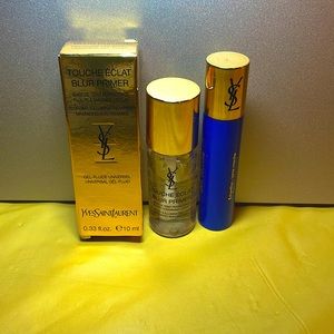 Travel YSL Touche Eclat Blur Primer free bonus mini ysl mascara new sample size